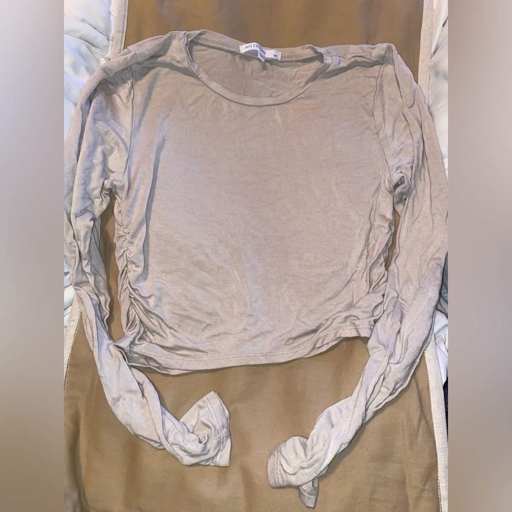 tan long sleeve